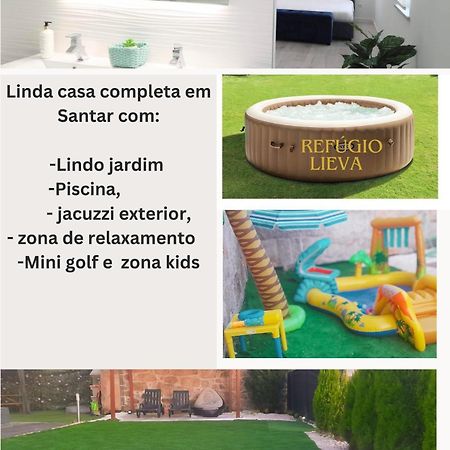 Casa Incrivel Refugio Lieva ,Piscina , Jacuzzi Exterior E Zona Kids Apartment Nelas Exterior photo